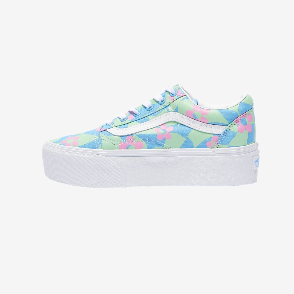 Vans Old Skool Stackform Women's
Shoe Sneaker Floral Blue womens size 6-10 - Picture 2 of 6